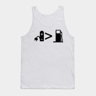 Electric Great Than Gas Tank Top